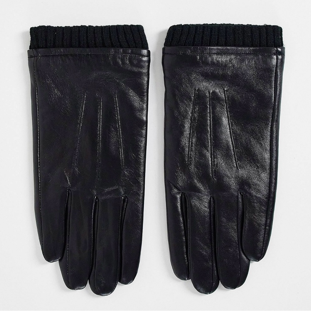 Barney’s Originals Nappa Leather Touchscreen Gloves